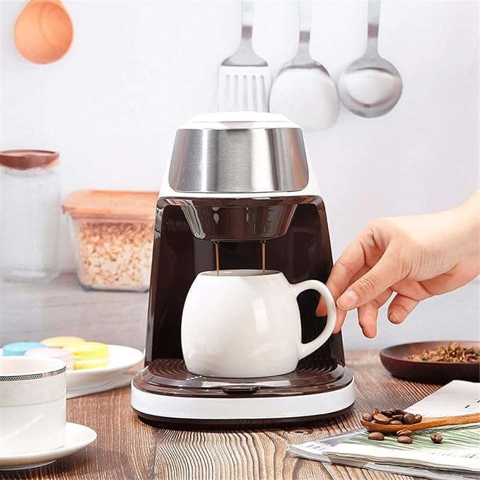Machine à café portative, machine goutteur de thé pour brassage, petite utilisation bureau semi-automatique