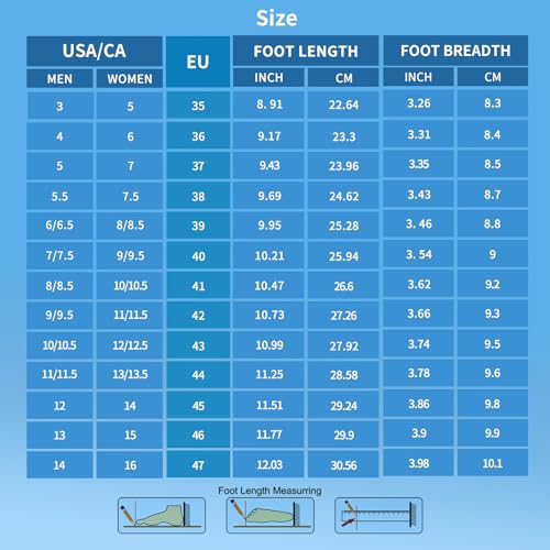 Hike Barefoot Shoes for Women Men - Quick Dry Wide Toe Box Beach Swim Athletic Sports Shoes, Non-Slip Hike Yoga Lightweight Footwear Aqua Hiking Walking Kayaking Diving Surfing