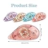 Glue Roller, 4 Pack Double Sided Tape Dispenser, Scrapbooking Supplies, Glue Tape Roller for School Home Office Crafting, Cards, Journal and Scrapbook Accessories (0.31in X 26.25ft) #5