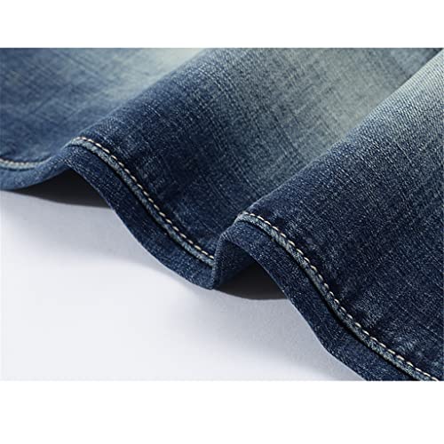 Jean slim straight stretch idéal pour un look casual de printemps