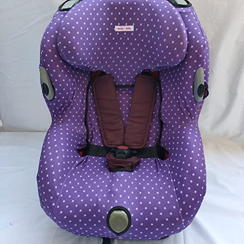 Moon-bebe Funda para Maxi Cosi Bébé Confort Opal(griz zigzag)