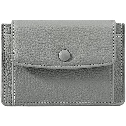 Spacious & Functional Slim Flip Wallet for Women Billfold Business ID Credit Card Case Holder Soft Leather Purses with Hidden Card Slots Design Clutch Purse