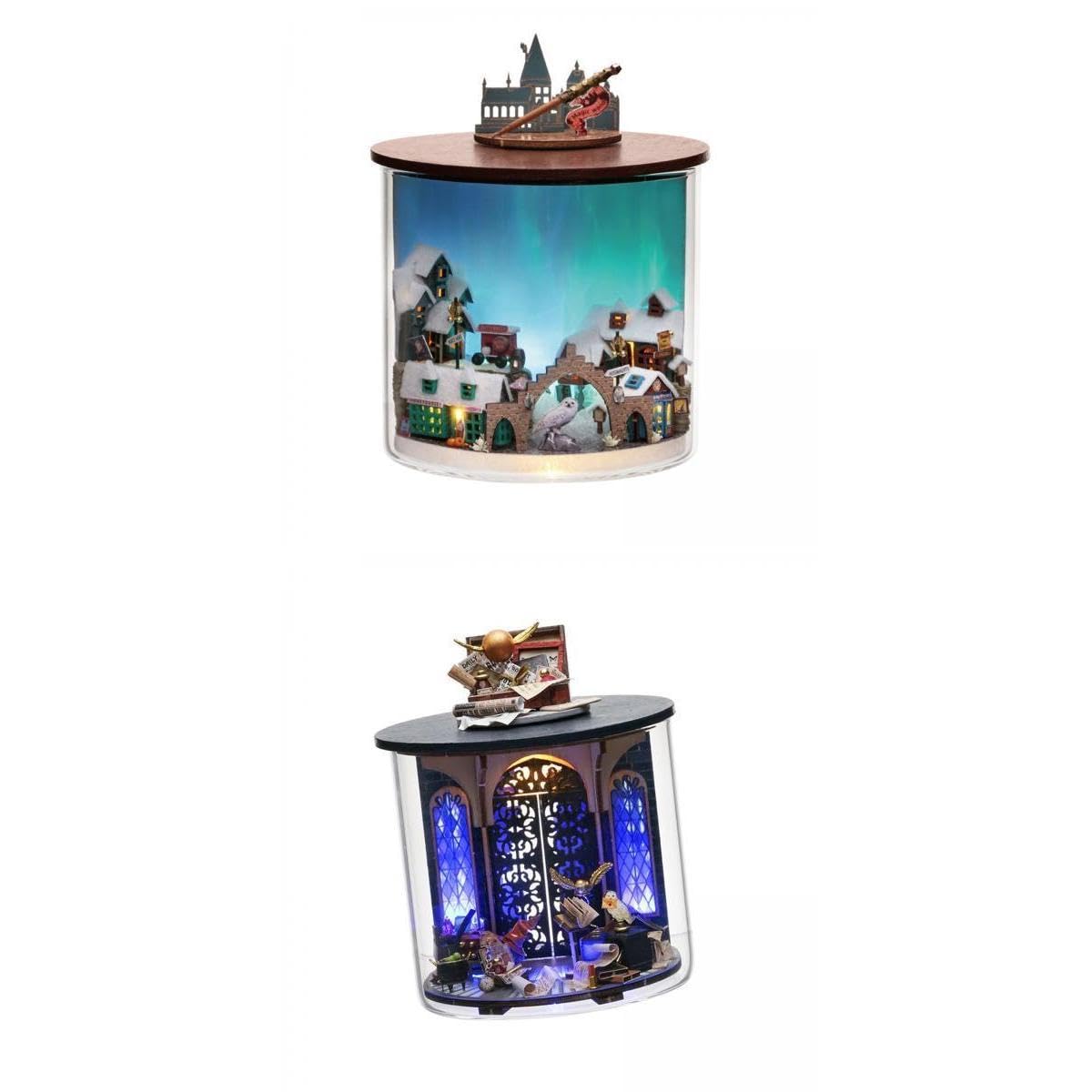 MERISHOPP? 2Pcs DIY Miniature Dollhouse Crafts Gift for Birthday