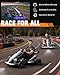 First Ride On 48V Go Kart with Top Speed 15 MPH, Licensed McLaren Drift Kart for Teens 14+ w/Handbrake and 3-Speed Transmission, Electric Go Kart w/Adjustable Seat, Seat Belt, Rubber Tire and LED