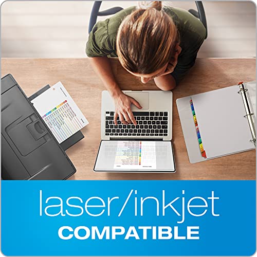 Oxford-OneStep-Binder-Dividers-31-Tab-Daily-Divider-Sets-Customizable-Table-of-Contents-Reversible-Multicolor-Tabs-Numbered-131-3-Sets-89402