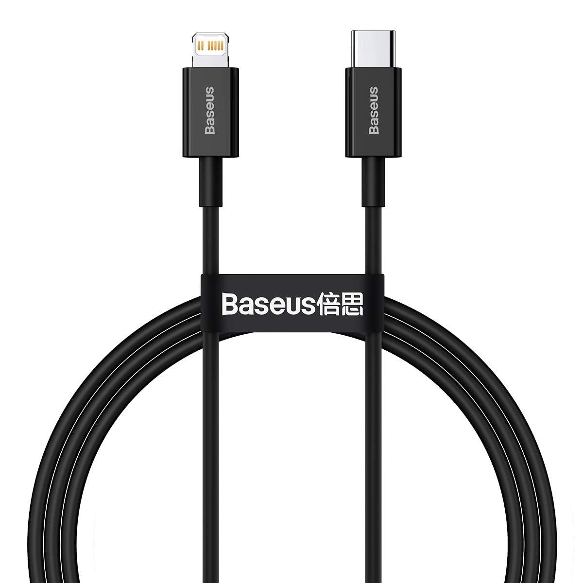 Baseus Superior Series Fast Charging Data Cable For Smartphone, Laptop, Tablet (Black, Type C To Iphone 20W) (B09MTFF9C7) Amazon Price History, Amazon Price Tracker