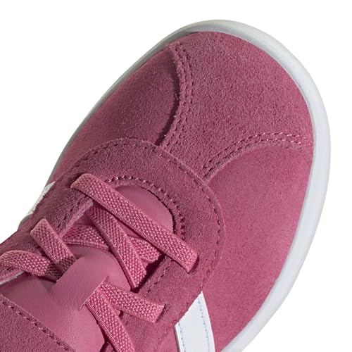 Image of adidas Kids' VL Court 3.0 Elastic Lace & Strap Shoe