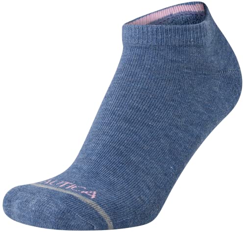 Image of Nautica Womens Low Cut Socks - 12 Pack Moisture Wicking Cushioned Athletic No Show Socks for Women