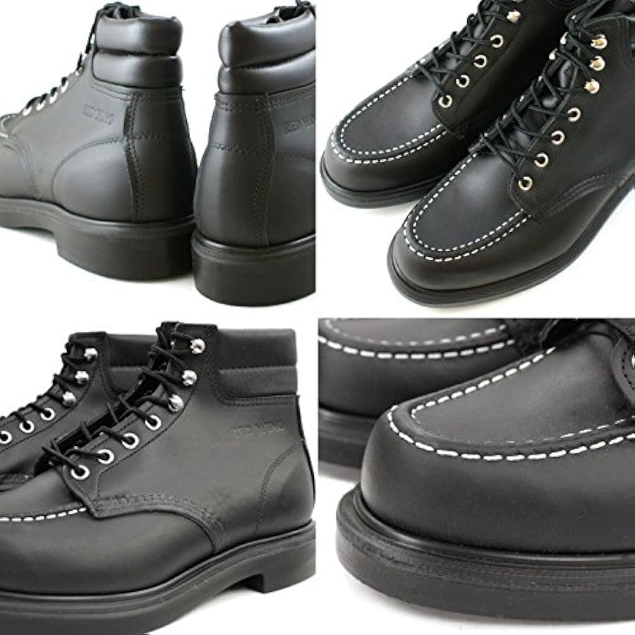 REDWING レッドウィング8133 スーパソール26cm US8 ブラック 8133 SuperSole Moc Toe Black Chrome – Red Wing Amsterdam