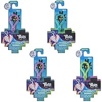 TROLLS- Pack 4 Figuras Mini Bailarines (Hasbro )