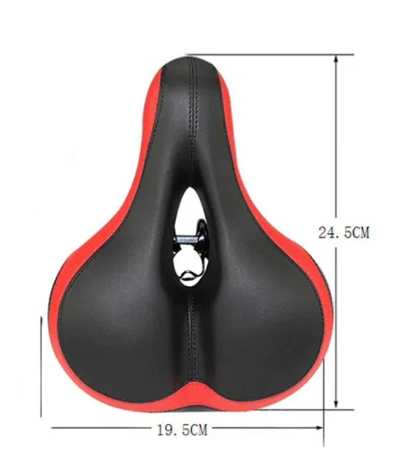 Sella for bicicletta in gel 3D, extra larga, comfort, ultra morbida, spessa, con imbottitura in silicone for mountain bike, pezzi di ricambio for bici Per Biciclette Da Strada, Mountain Bike, City Bik