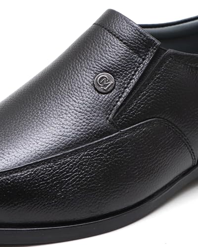 Image of CARLOMAN Genuine Leather Formal Shoes for Men