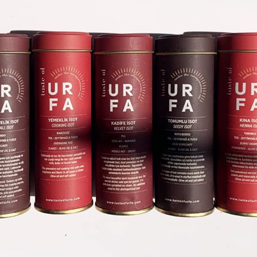 taste of URFA | Urfa ISOT Pepervlokken | Urfa ISOT peper-experimentset | Urfa ISOT Pepervlokken Rassen | 5 verschillende… - Afbeelding 7