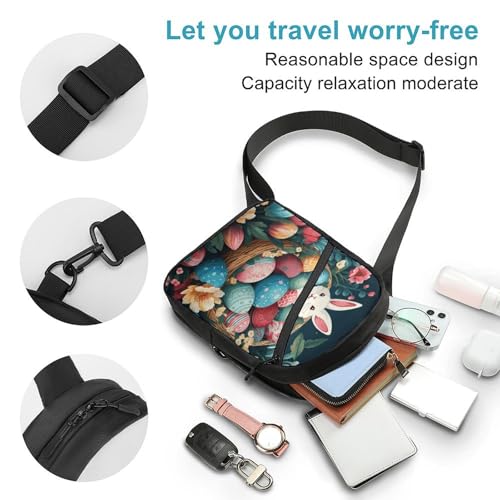 Mochila cruzada tipo bandolera para hiking miniatura 4