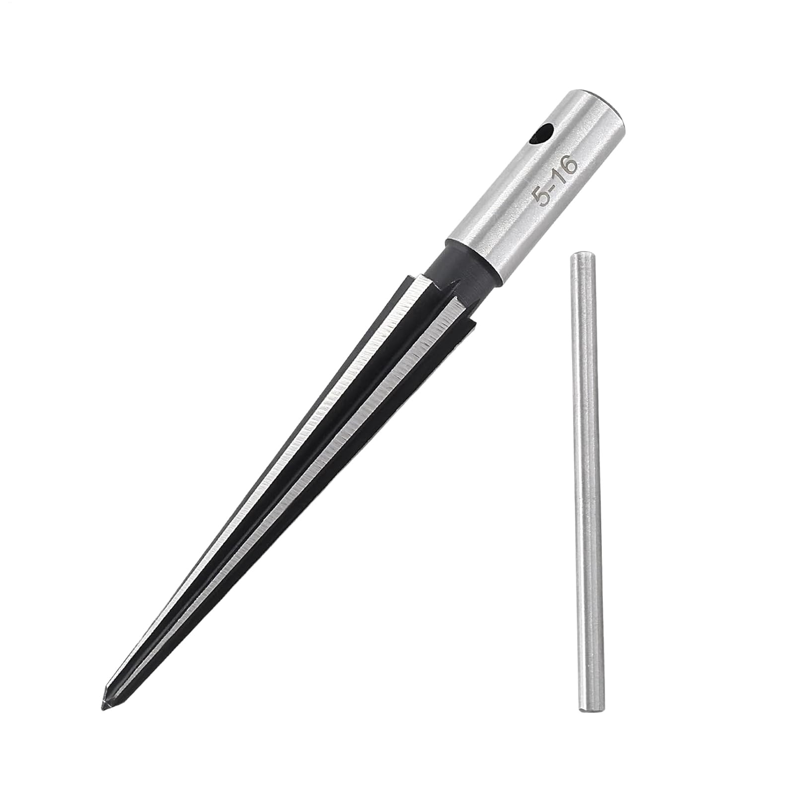 T Handle Tapered Reamer, Wood Hole Reamer, Precision Tapered Hand Reamer, Tapered Reamer for Metal, Hole Reaming Tool, Woodworking Hole Repair Tool, Precision Reaming Tool, Metal Hole Reamer