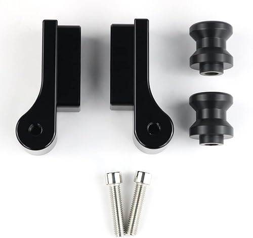 Miniatura 3 de Xitomer Carrete de brazo oscilante apto para carrete de algodón KLR650 Gen 3 y Ninja 300 400 500 y Z125 Z400, bobinas de soporte deslizantes de eje