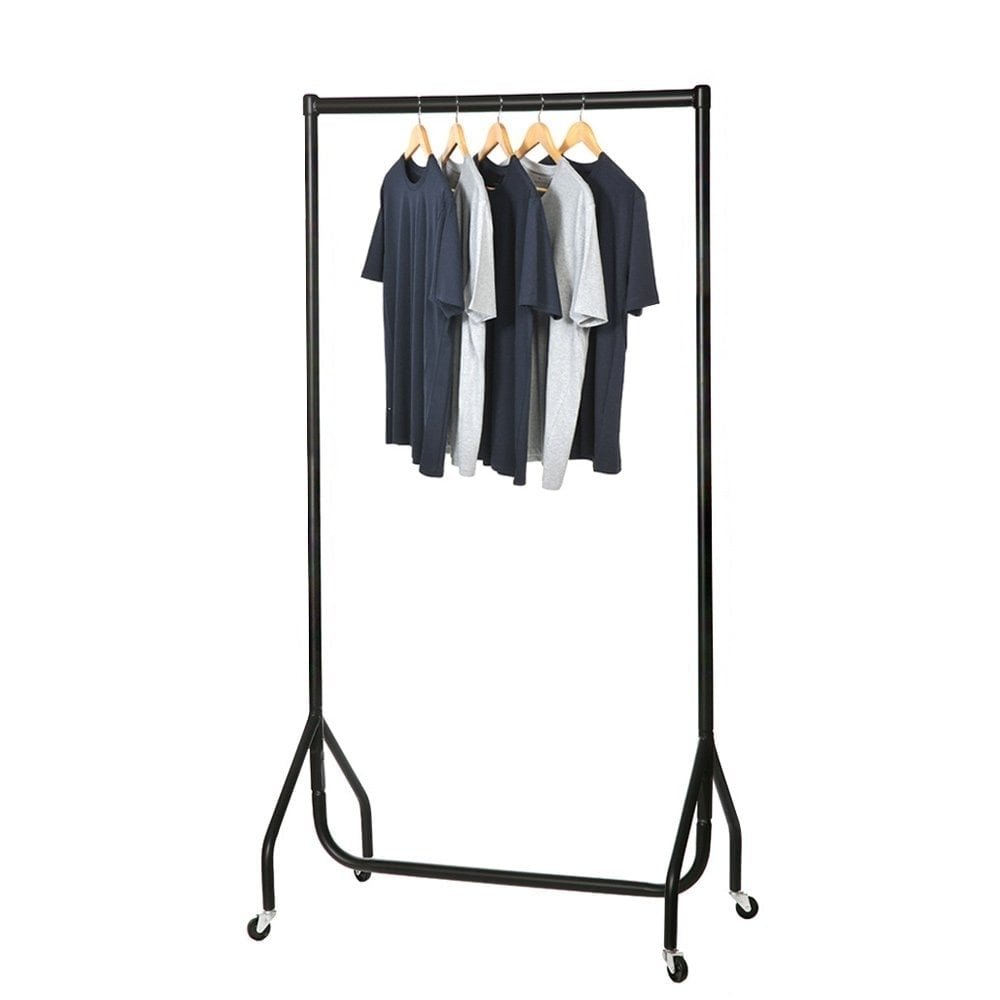 Shopfitting Warehouse Extra Height Clothes Rail for Long Garments - 3ft wide