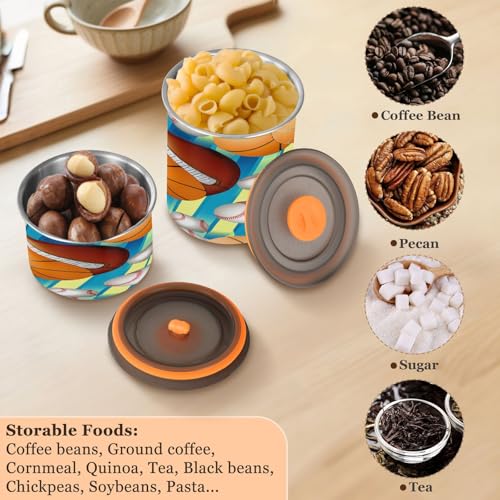 Contenedor de café vacío hermético de acero inoxidable 30 oz miniatura 6