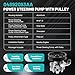 Farrme 04892093AA Power Steering Pump with Pulley Fit for Chrysler 300 for Dodge Challenger Charger Magnum Automotive Replacement Power Steering Pumps 4782523AC, 4782523AD 21-5439 Power Assist Pump