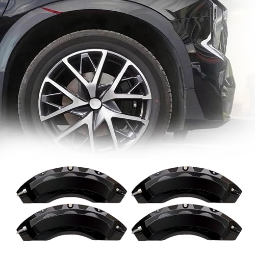 に適用トヨタ アルファード ヴェルファイア 20系 2007-2013 アルミニウム製ブレーキキャリパーカバー フロント&リア 4 点セット 18 インチホイール対応 防塵・防腐・耐熱・高耐久仕様 タイヤカスタム必備 ホイールアクセサリー ディスク装飾&保