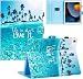 TeeFity New iPad 10.2 2019 Case, iPad 7th Generation Case, Shock Proof Protective Stand Case Cover with Auto Sleep/Wake Feature Case for Apple iPad 10.2 Inch 7th Gen 2019 Latest, Beach