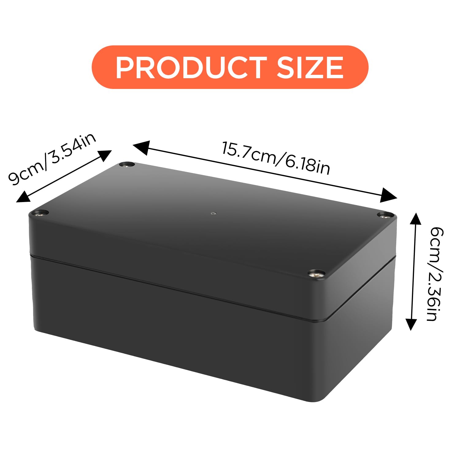 Orbit 1C-DV Electric Box Cover, Duplex Receptacle Vertical Zinc Weatherproof - 1-Gang - Gray