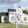 12V Wind Turbine Kit, 800W Wind Turbine Generator, 6-Blade Wind Power Generator with Controller, Adjustable Windward Direction,1m/s Wind Speed, for Home Farm RVs Boats(Without Tower Pole)