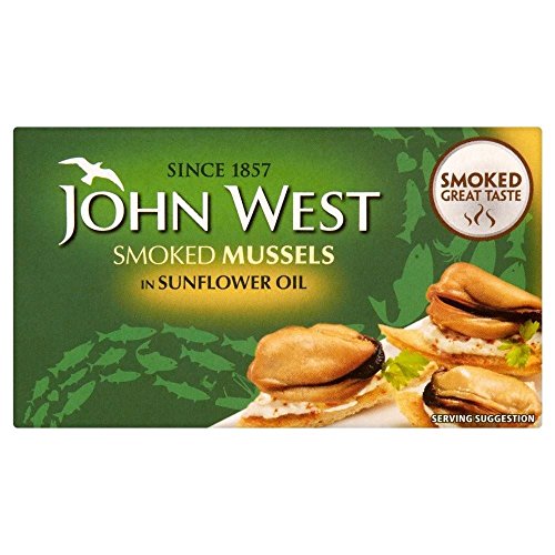 John West smoked mussels in Oil 85g (9300654310984)