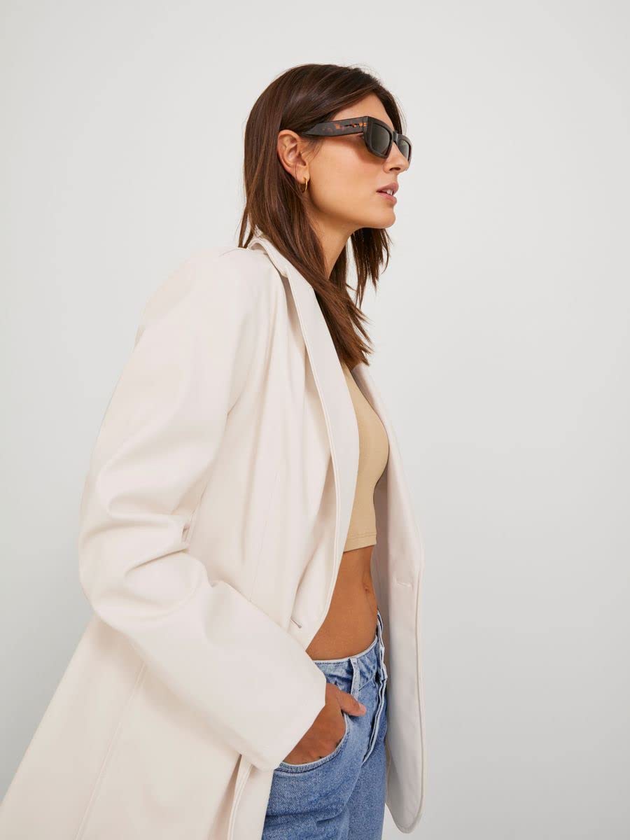 JJXX Jxmary Faux Leather Blazer Femme