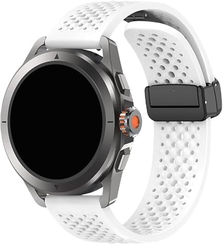[DeeSup] �yFotee�zFor iGPSport VeRun �o���h �x���g �}�O�l�b�g�t�� ���C�t�� �ʋC �V���R�� �� 22mm �����x���g ���� For iGP�X�|�[�c �A�C�W�[�s�[�X�|�[�c (�z���C�g)