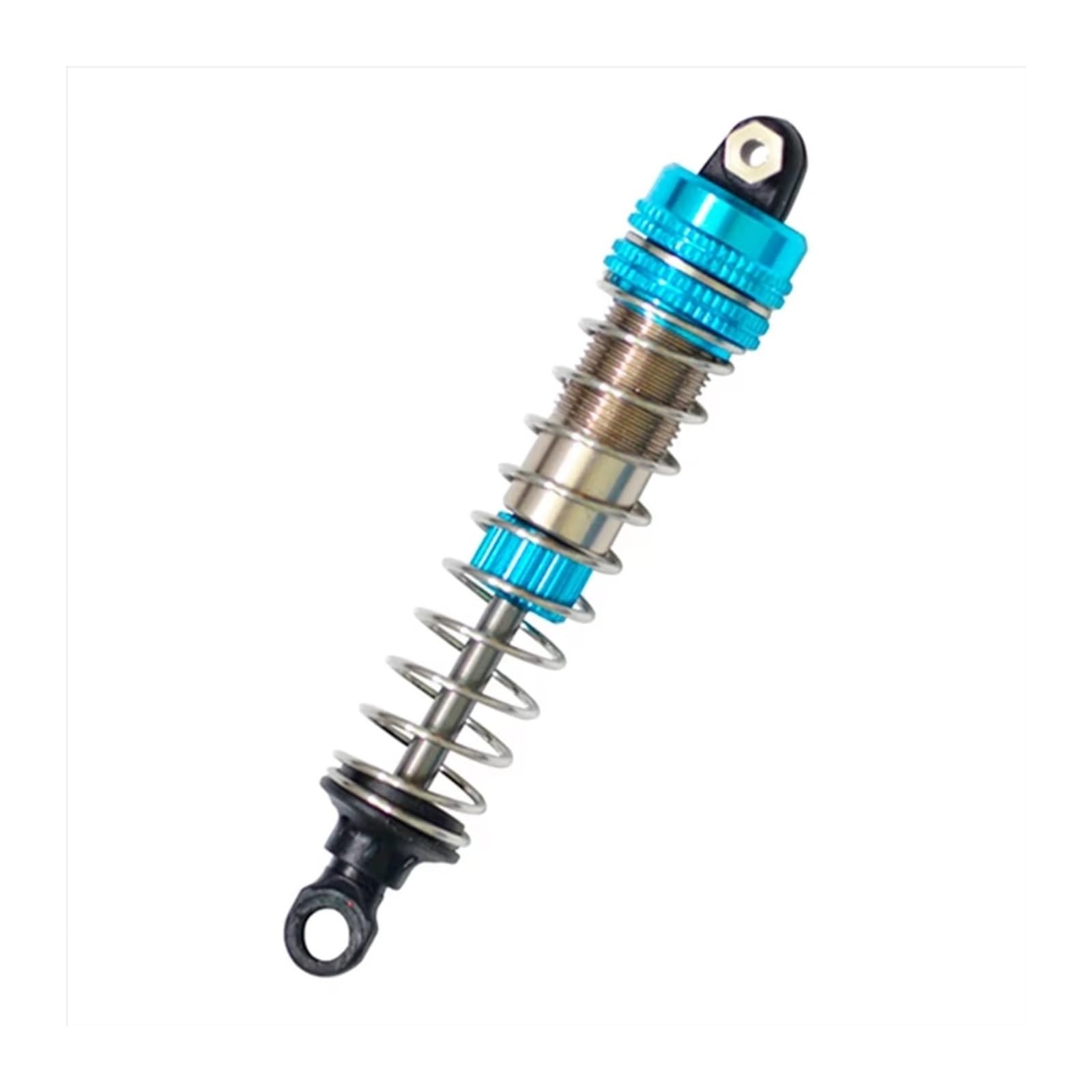 Amortiguadore Coche RC para XLF X03 X04 X-03 X-04 1/10 4 Piezas De Amortiguadores De Metal Amortiguador Azul RC Coche Monster Truck Actualización Piezas De Repuesto Reemplazo Y Uso