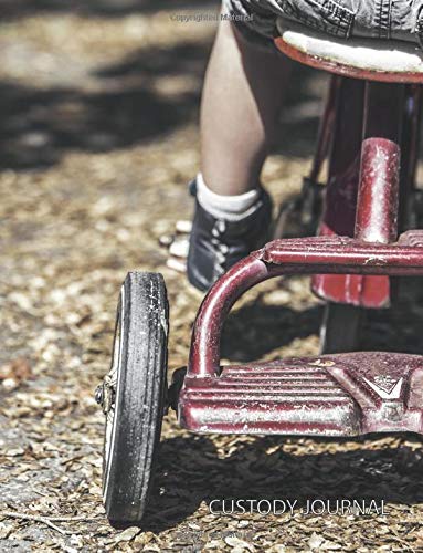 Custody Journal: Log Book | 110 Blank Lined & Numbered Pages To Write In | Cream Paper | Perfect Binding | Large Letter Format 8.5" x 11" | Durable Softcover | Notebook | Composition Book