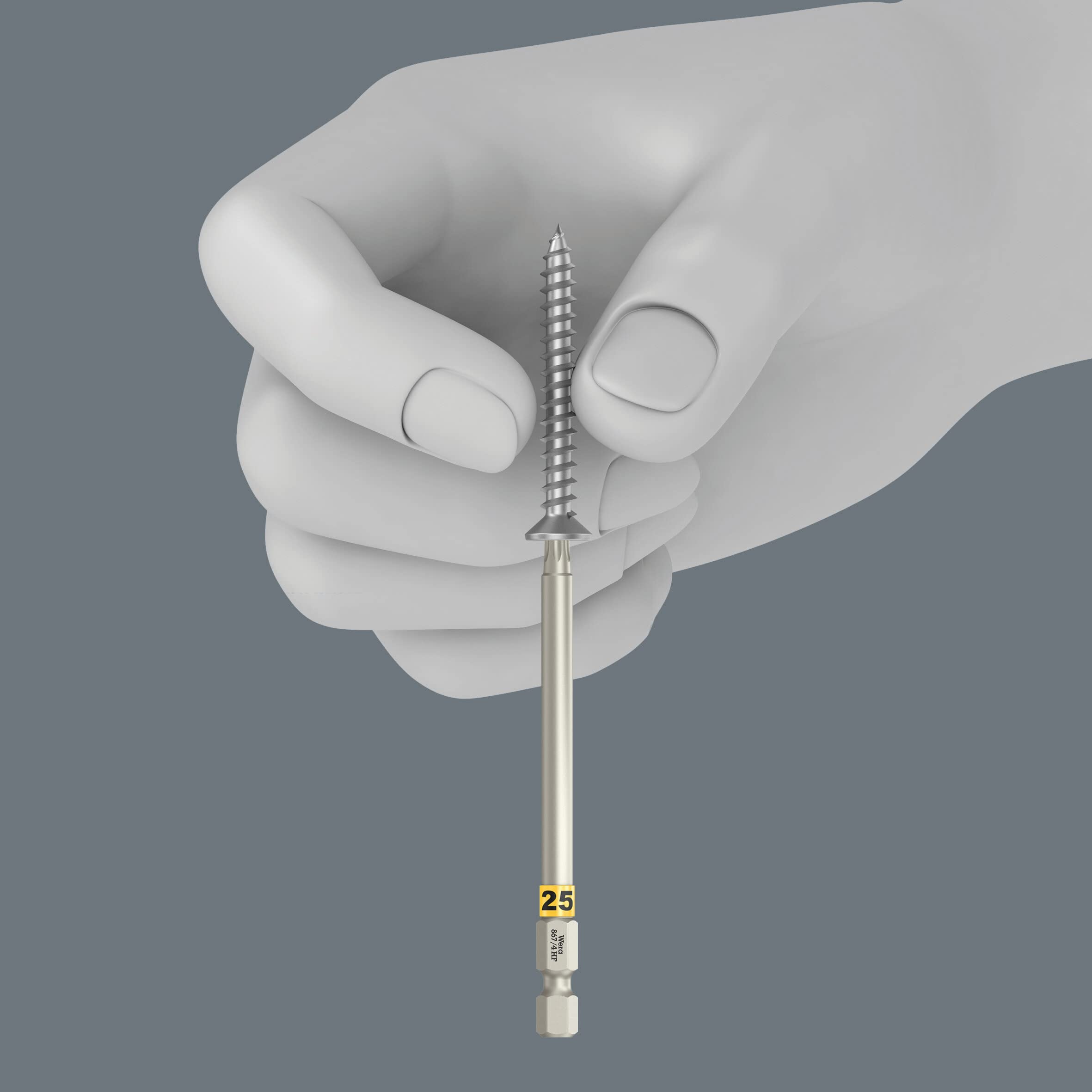 Wera TX 20 Torx-Bit Mit Haltefunktion – 1/4" Antrieb, 89 Mm Länge