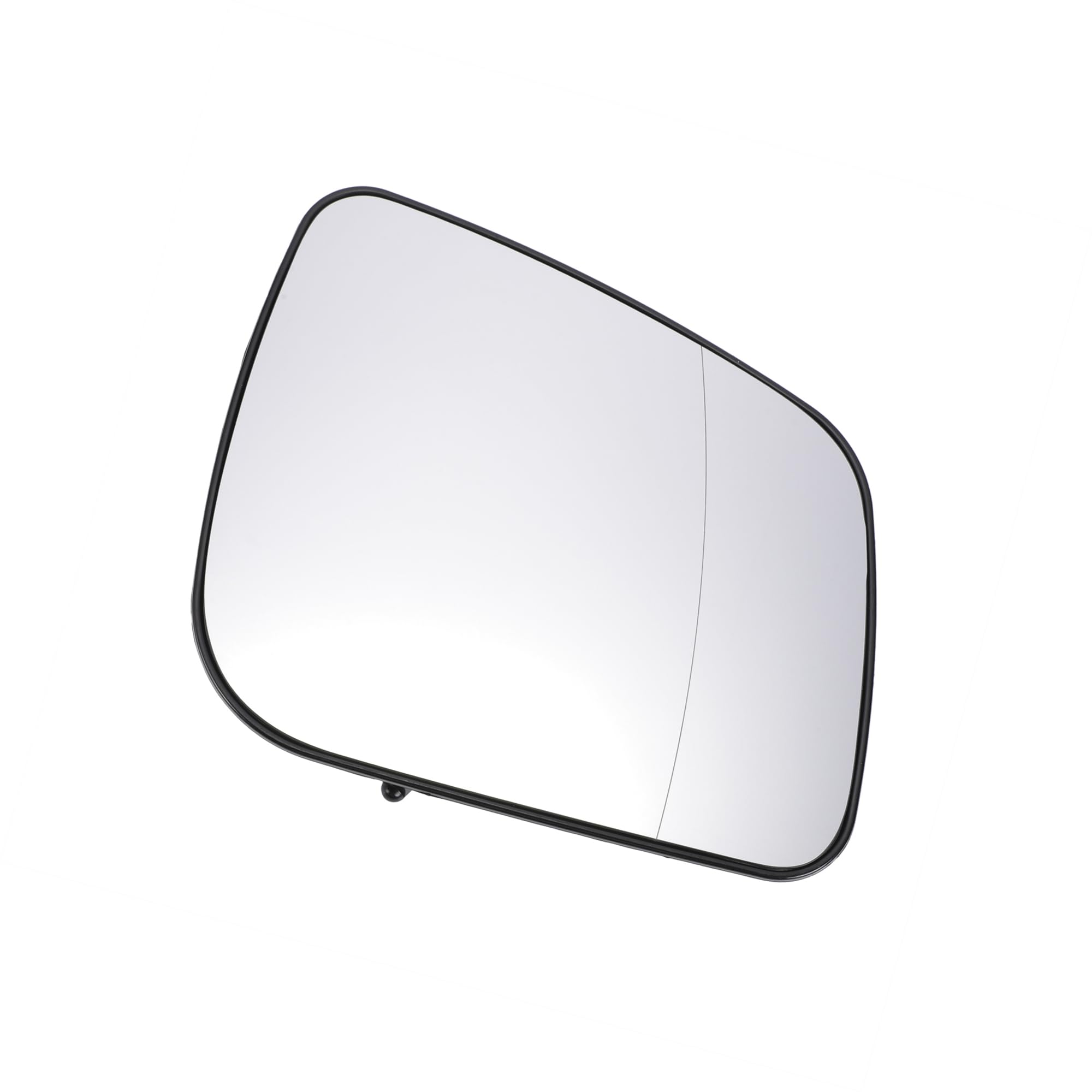 Specchio retrovisore destro per auto con vetro di ricambio con piastra di supporto asferico riscaldato bianco per Mercedes Classe A W169 B-CLASS W245 2008-2012 Sostituzione Auto