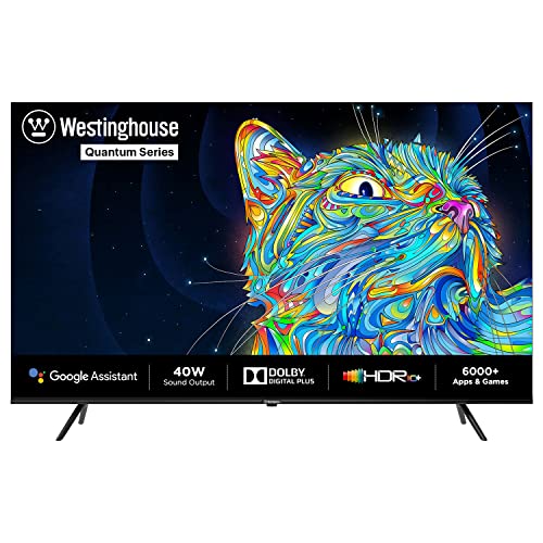 Image of Westinghouse 139 cm (55 inches) Quantum Series 4K Ultra HD Smart Certified Android LED TV WH55PU80 (Black)