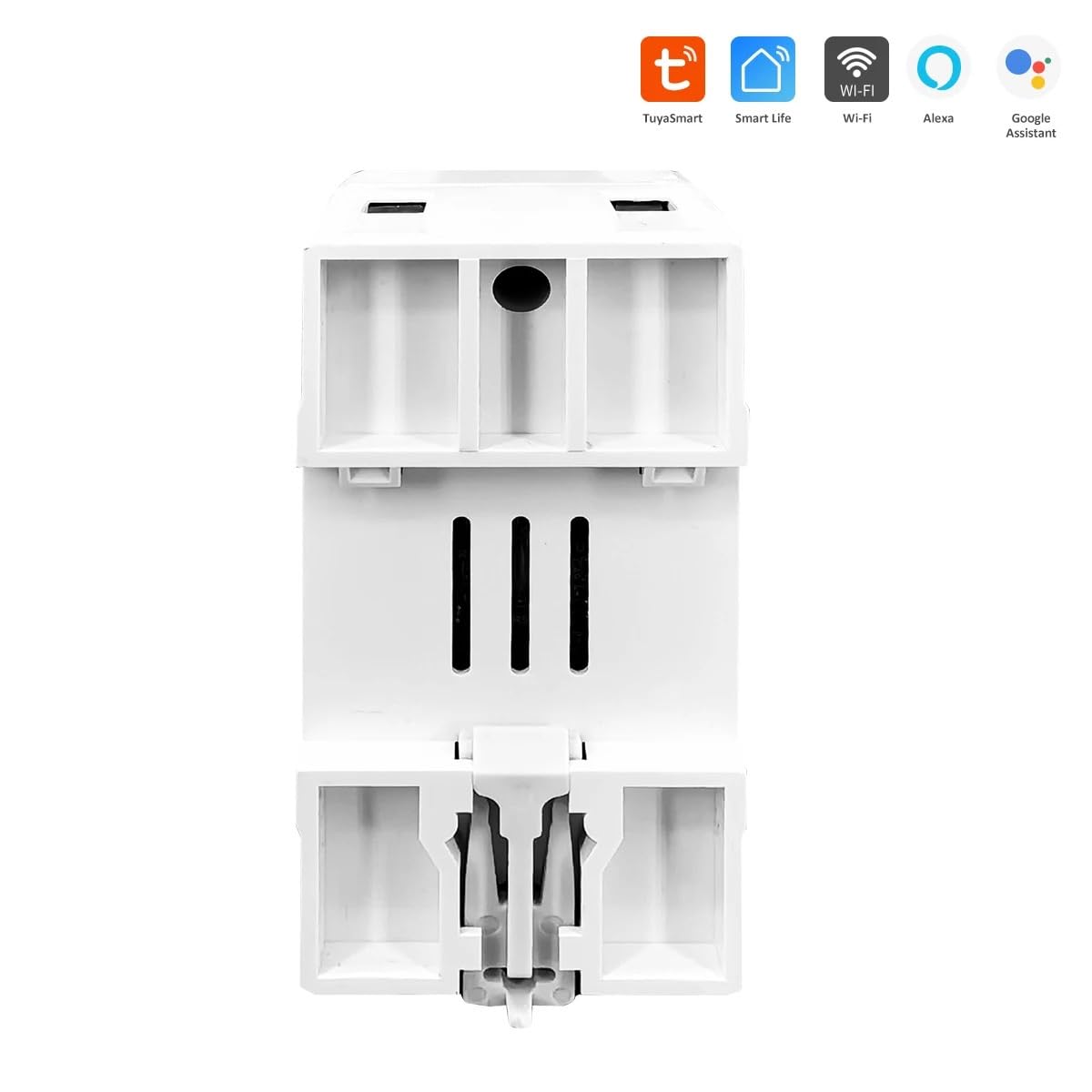 Generisch Leitungsschutzschalter, Sicherungsautomat 63A 80A WiFi Smart Energy Meter Kwh Metering Circuit Breaker Timer Mit Spannung Strom Und Leckage Schutz(80A)