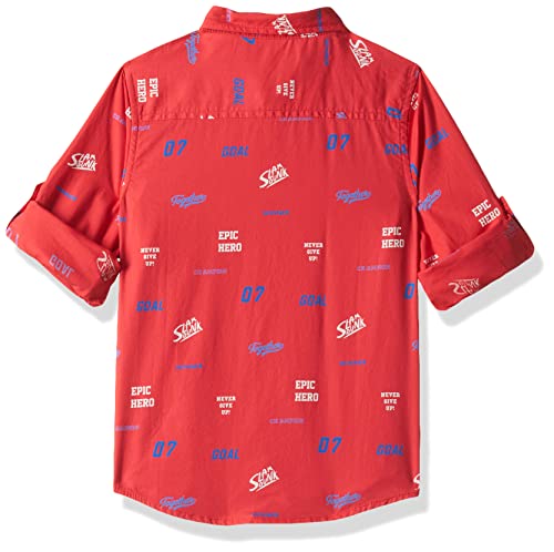 Image of Amazon Brand - Jam & Honey Boys Boys 100% Cotton Printed Full Sleeves Shirt | Age 2-12 Years