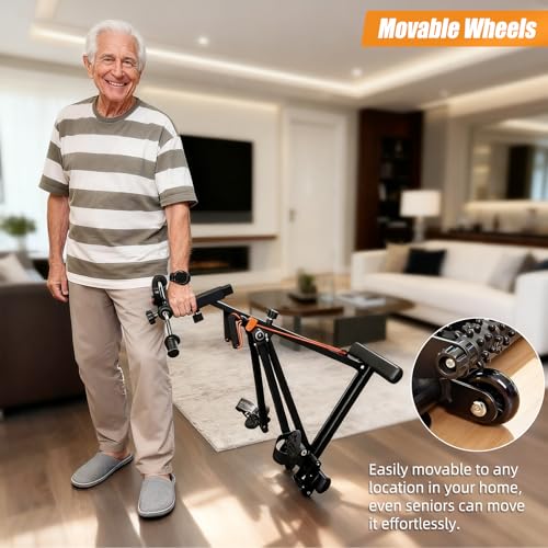 Image of Arm and Leg Exercise Pedal Machine for Seniors, Seated Rehabilitation Bike for Physical Therapy, Elderly Stroke Recovery & Mobility Training Equipment