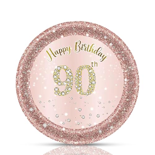 Fitoyplak 90th Birthday Decorations,50Pcs 7