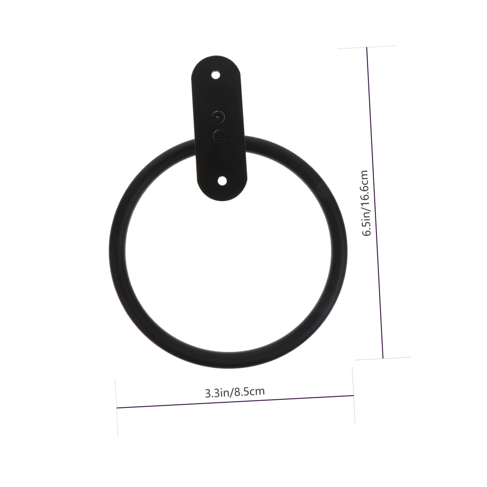 TEHAUX 2sets Portasciugamani Inossidabile Design e Non Perforante Facile Installazione Accessorio Per e Risparmiare