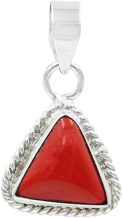 7.25 Carat Certified Red Coral Moonga Necklace For Women
