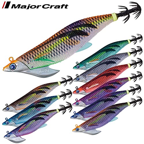 メジャークラフト エギ 餌木蔵ベイトフェザーTR3.5 30 パープルパープル 2枚目