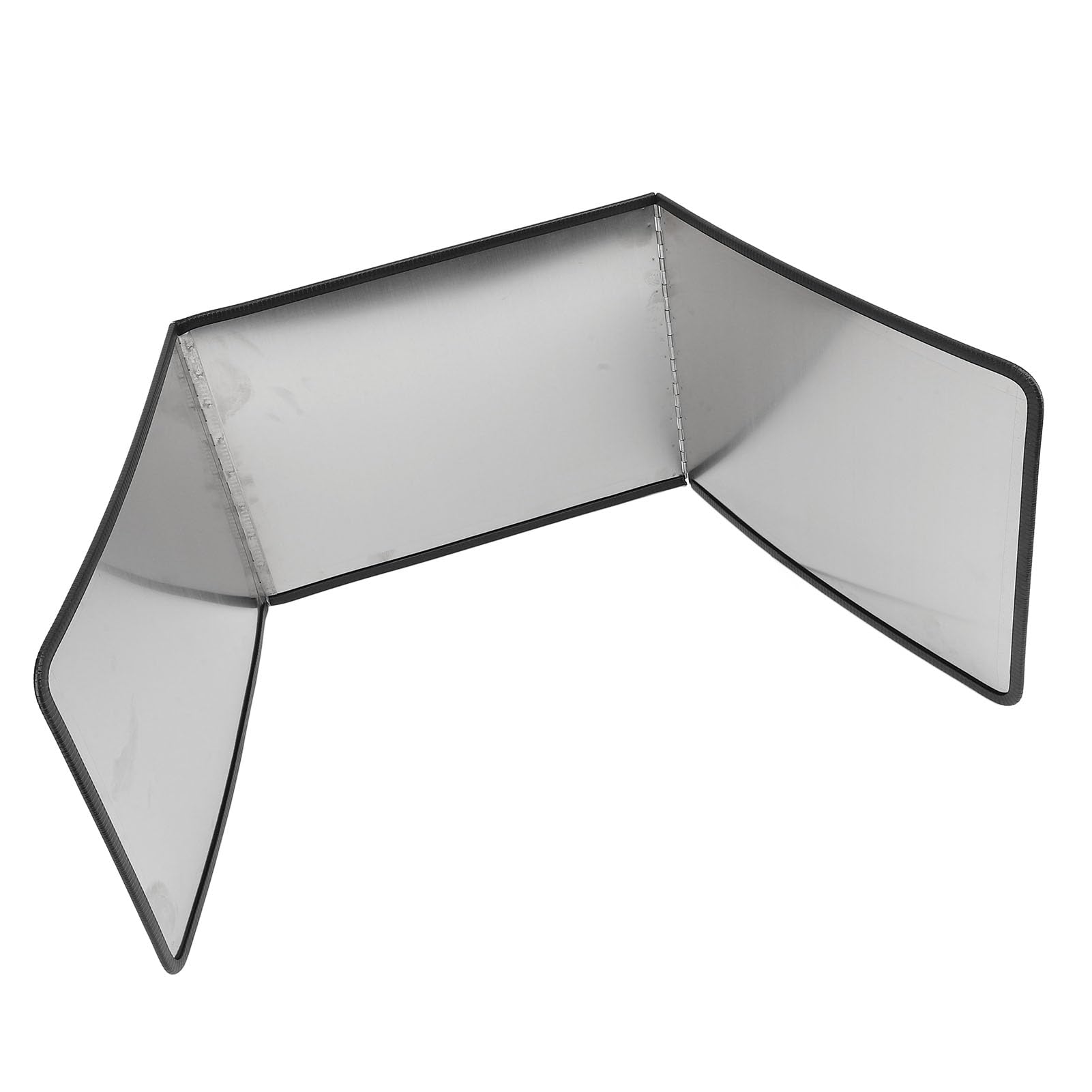 Faltbarer Spritzschutz für Herd, Edelstahl-Design (40x40x40cm)
