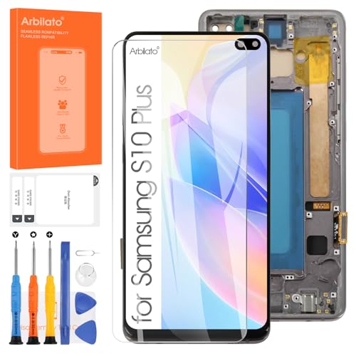 Modelli compatibili: lo schermo LCD per Samsung Galaxy S10 Plus è compatibile con i modelli SM-G975F, SM-G975U, SM-G975W, SM-G975U1, SM-G9750, SM-G975N, SM-G975X. Questo è un display LCD touch completo. Si prega di verificare il numero di modello prima di effettuare l'ordine.