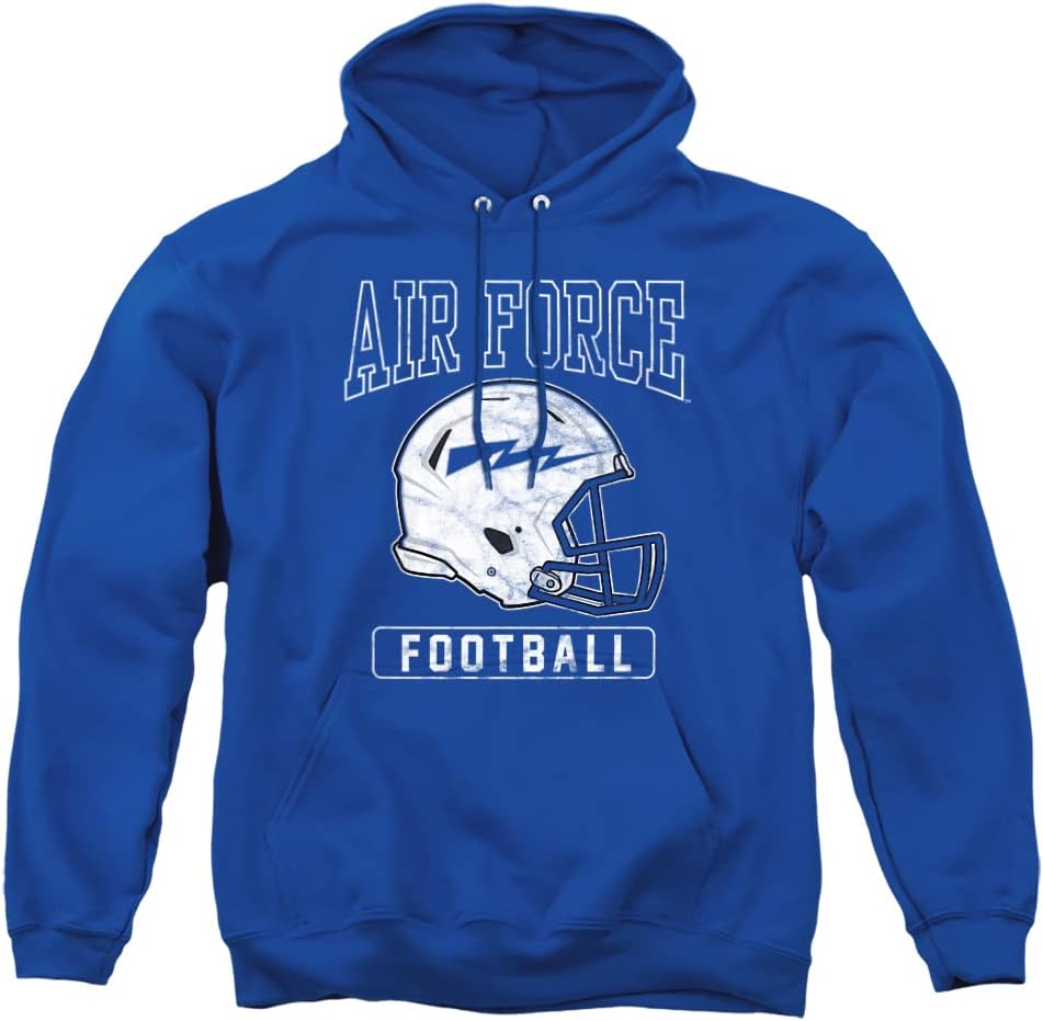 LOGOVISION U.S. Air Force Academy Official Football Helmet Unisex Adult Pull-Over Hoodie