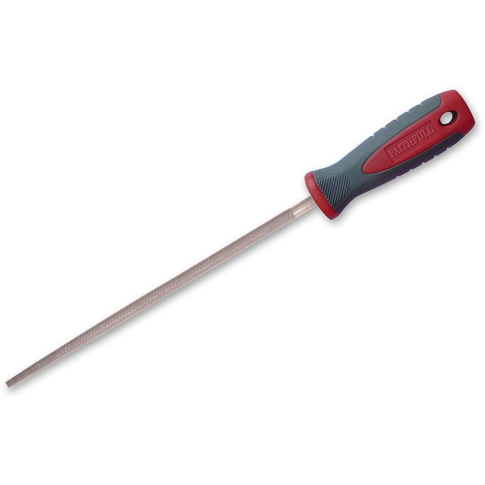 Faithfull Faifirsc12 Handled Round Second Cut Engineers File 300Mm (12In)