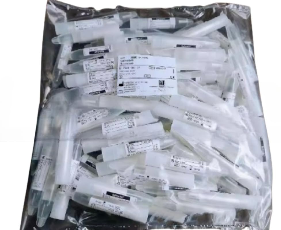 51.1534 Box/100 pcs Sample Collection Tube Cotton Testing Sampling Centrifuge