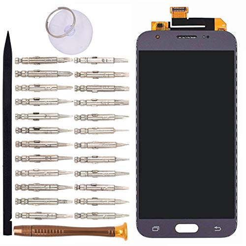 Image of LCD Screen Display with Digitizer Touch Panel Without Bezel Frame for Samsung Galaxy J3 Emerge J327P J327A J327T(Silver)