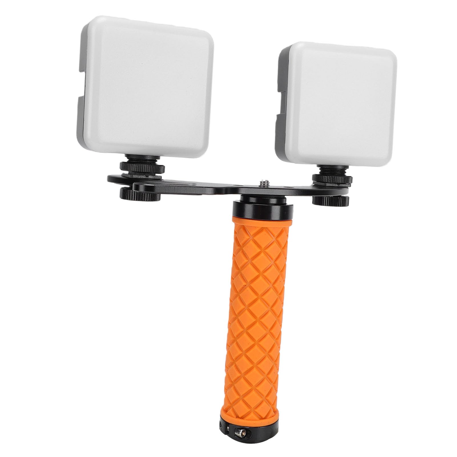 Fabater Juego de Luces de Vídeo con Brillo Ajustable, Iluminación de Fotografía Regulable de 5600K para Uso Doméstico y Exterior, 2 uds.