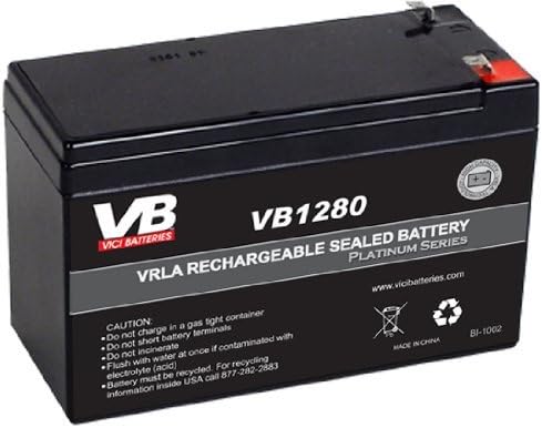 Replacement Battery - Compatible with APC Back-UPS ES 550VA